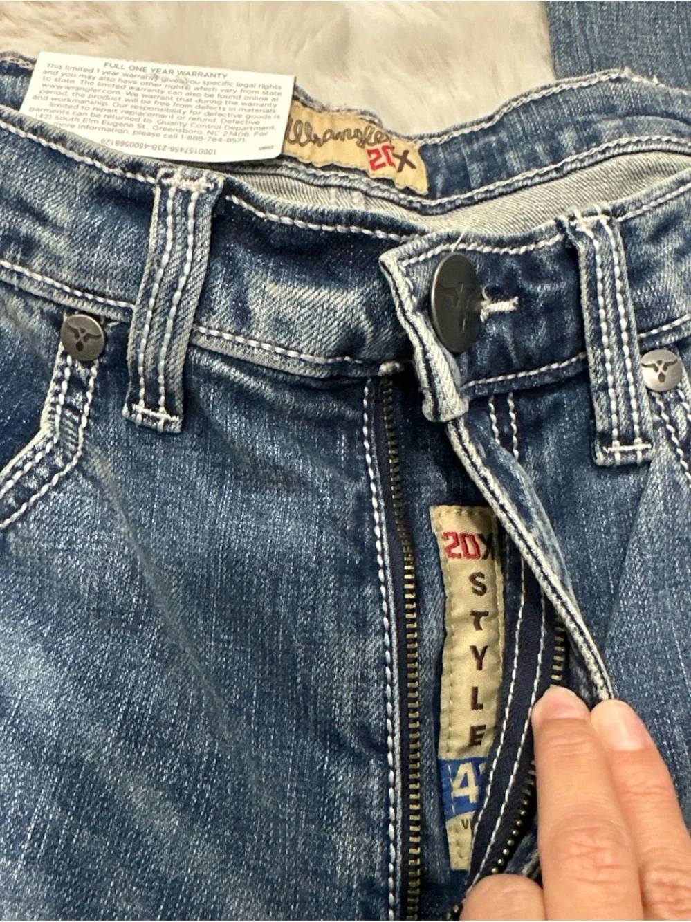Wrangler 20X Vintage Bootcut Jeans